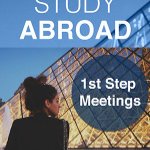 Study Abroad FIRST STEP Meeting on October 4, 2023